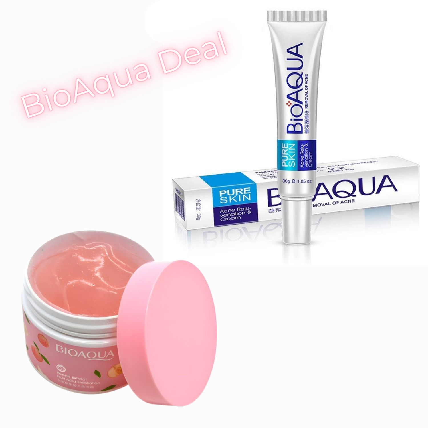 BioAqua Peach Exfoliating Gel||Peach Extract||Exfoliating Gel