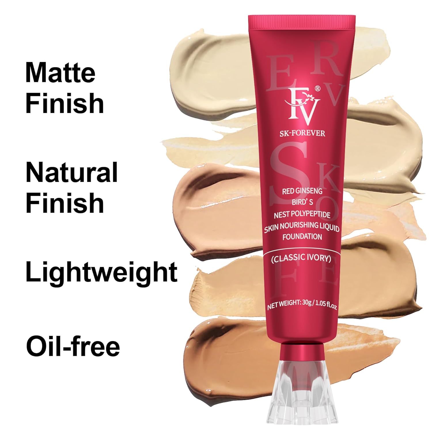 Waterproof Liquid Foundation 30 ML||FV Foundation||Liquid Foundation