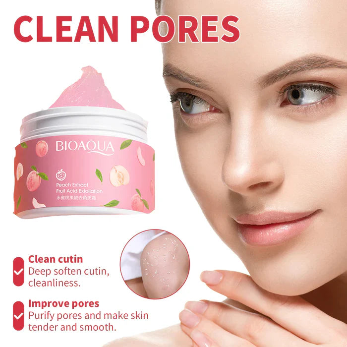 BioAqua Peach Exfoliating Gel||Peach Extract||Exfoliating Gel