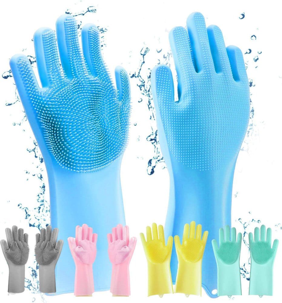 Silicone Washing Gloves||Dishwashing Gloves