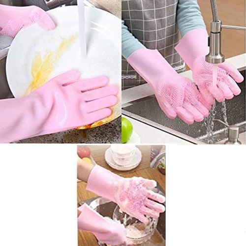 Silicone Washing Gloves||Dishwashing Gloves