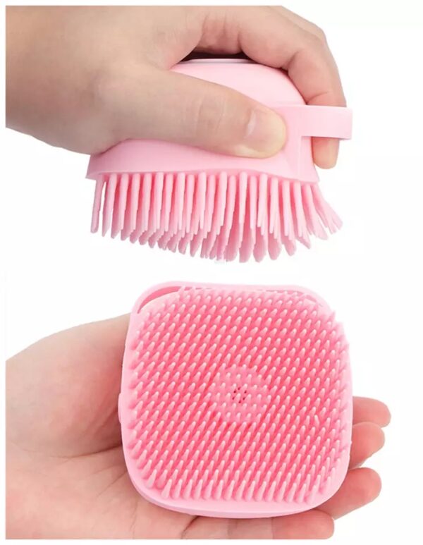 Silicone Bath And Body Shower Brush With Liquid Soap Dispenser||Soap Dispenser Body Brush