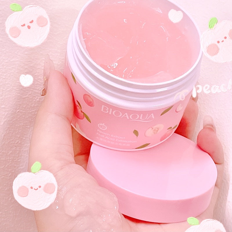 BioAqua Peach Exfoliating Gel||Peach Extract||Exfoliating Gel