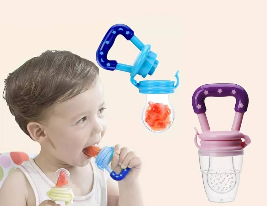 Baby Fruit Pacifier||Fresh Fruit Feeder||Teether Pacifier ||Safe Silicone Pacifier