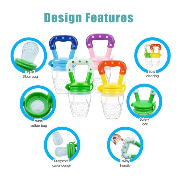 Baby Fruit Pacifier||Fresh Fruit Feeder||Teether Pacifier ||Safe Silicone Pacifier