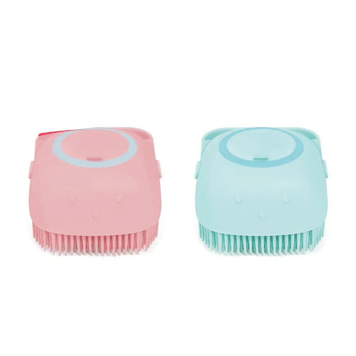 Silicone Bath And Body Shower Brush With Liquid Soap Dispenser||Soap Dispenser Body Brush